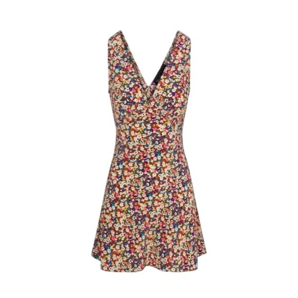 Realisation Par Multicolor Floral Mini Dress